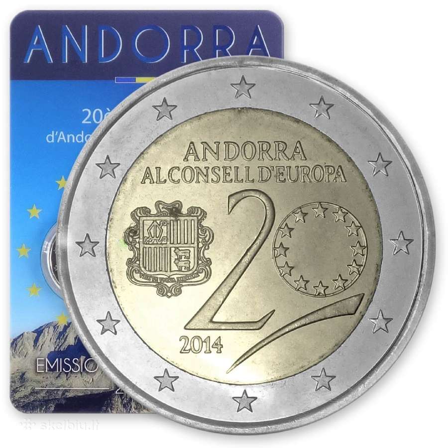 Andoros proginės ir apyvartinės monetos - nuotraukos Nr. 22
