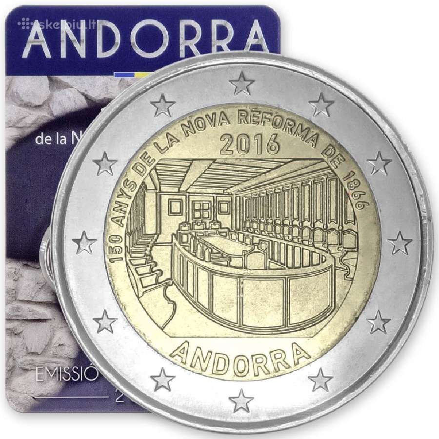 Andoros proginės ir apyvartinės monetos - nuotraukos Nr. 18