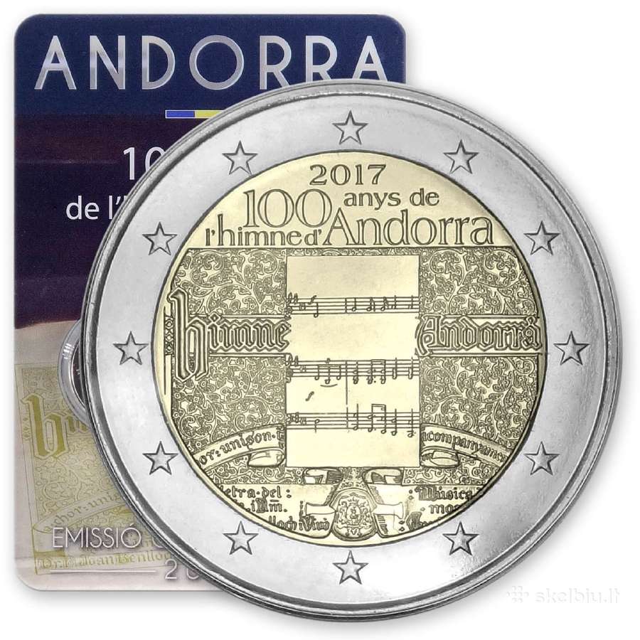 Andoros proginės ir apyvartinės monetos - nuotraukos Nr. 17