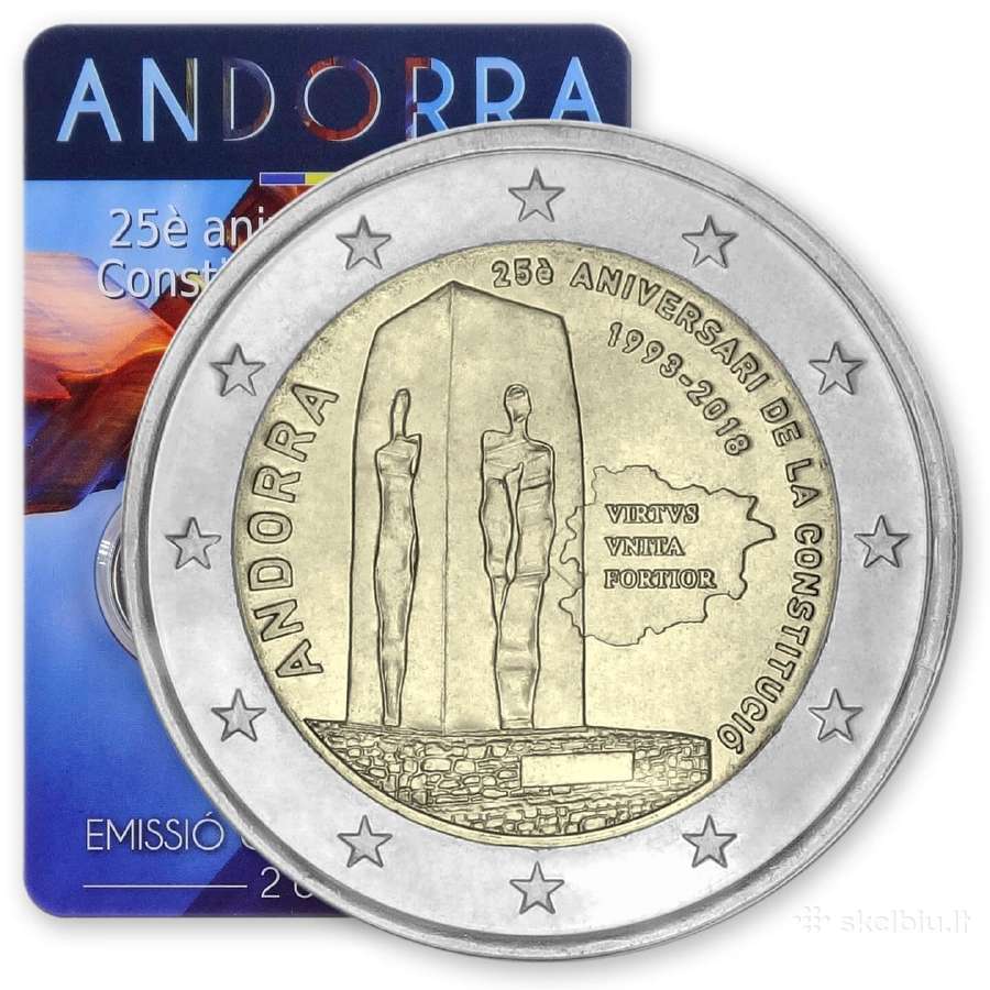 Andoros proginės ir apyvartinės monetos - nuotraukos Nr. 15