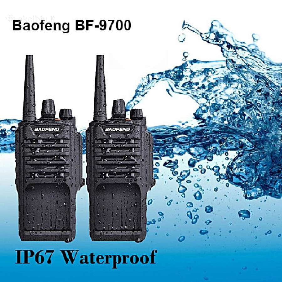 Baofeng Bf-9700 - atsparios vadeniui ir smūgiams