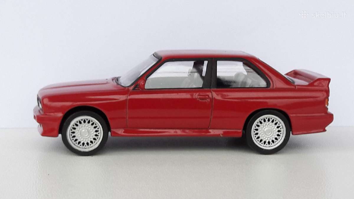 1/43 modeliukai Bmw M3 E30 - nuotraukos Nr. 7