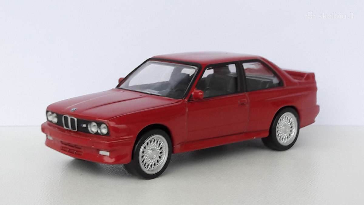 1/43 modeliukai Bmw M3 E30 - nuotraukos Nr. 8