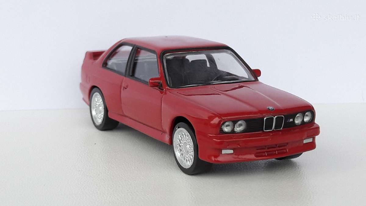 1/43 modeliukai Bmw M3 E30 - nuotraukos Nr. 9