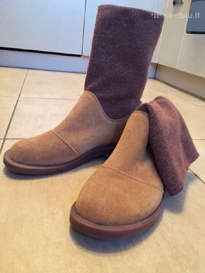 Batai su kojinės imitacija