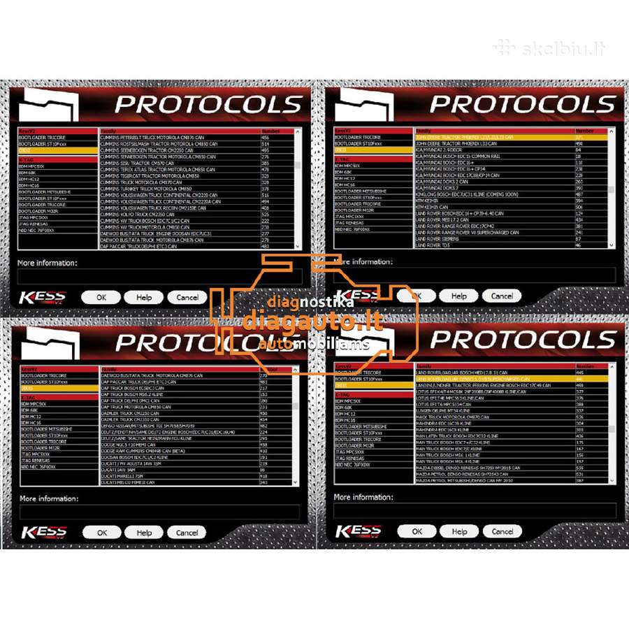 Kess V5.017/v2.80 Ecu chip tiuningavimo įranga - nuotraukos Nr. 14