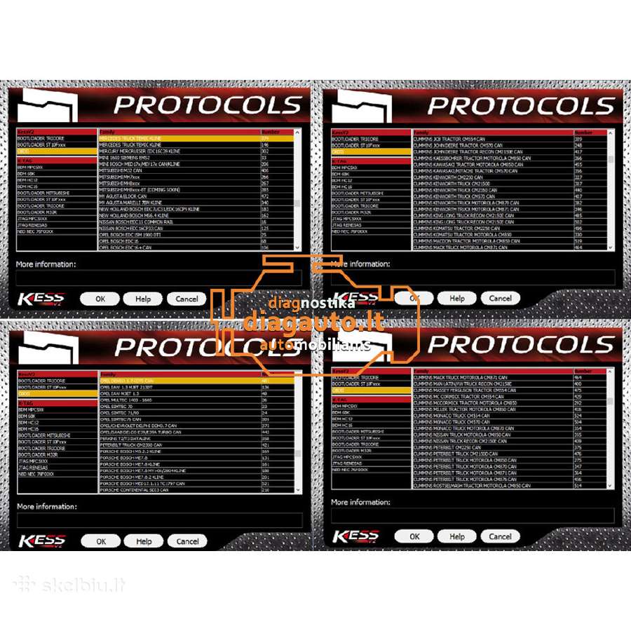 Kess V5.017/v2.80 Ecu chip tiuningavimo įranga - nuotraukos Nr. 15