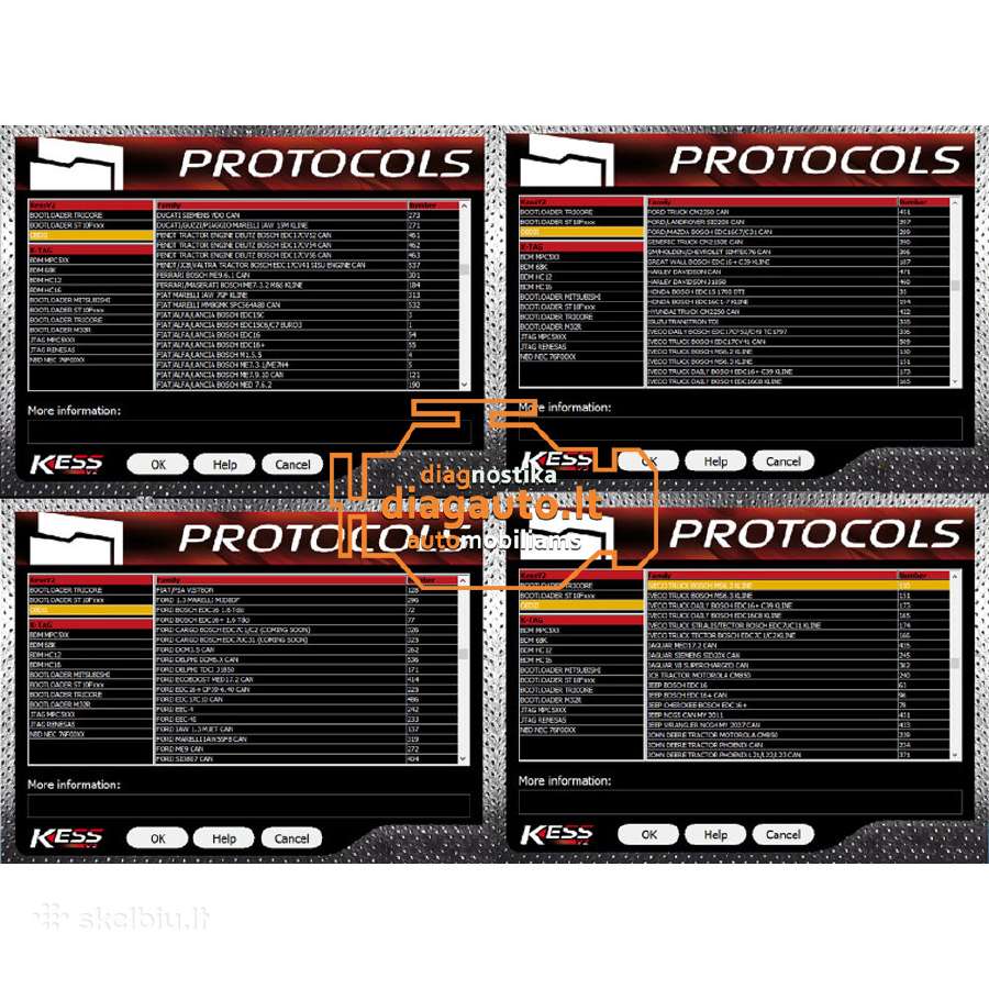 Kess V5.017/v2.80 Ecu chip tiuningavimo įranga - nuotraukos Nr. 16