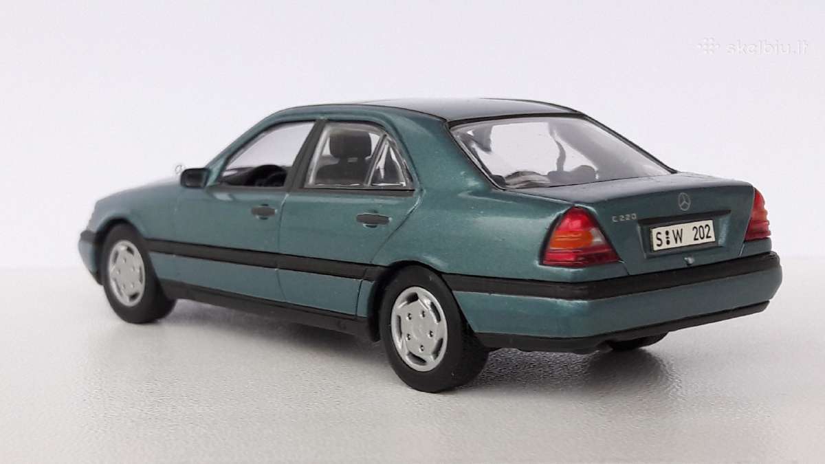 1/43 modeliukai MB C-class W202 C220 - nuotraukos Nr. 5