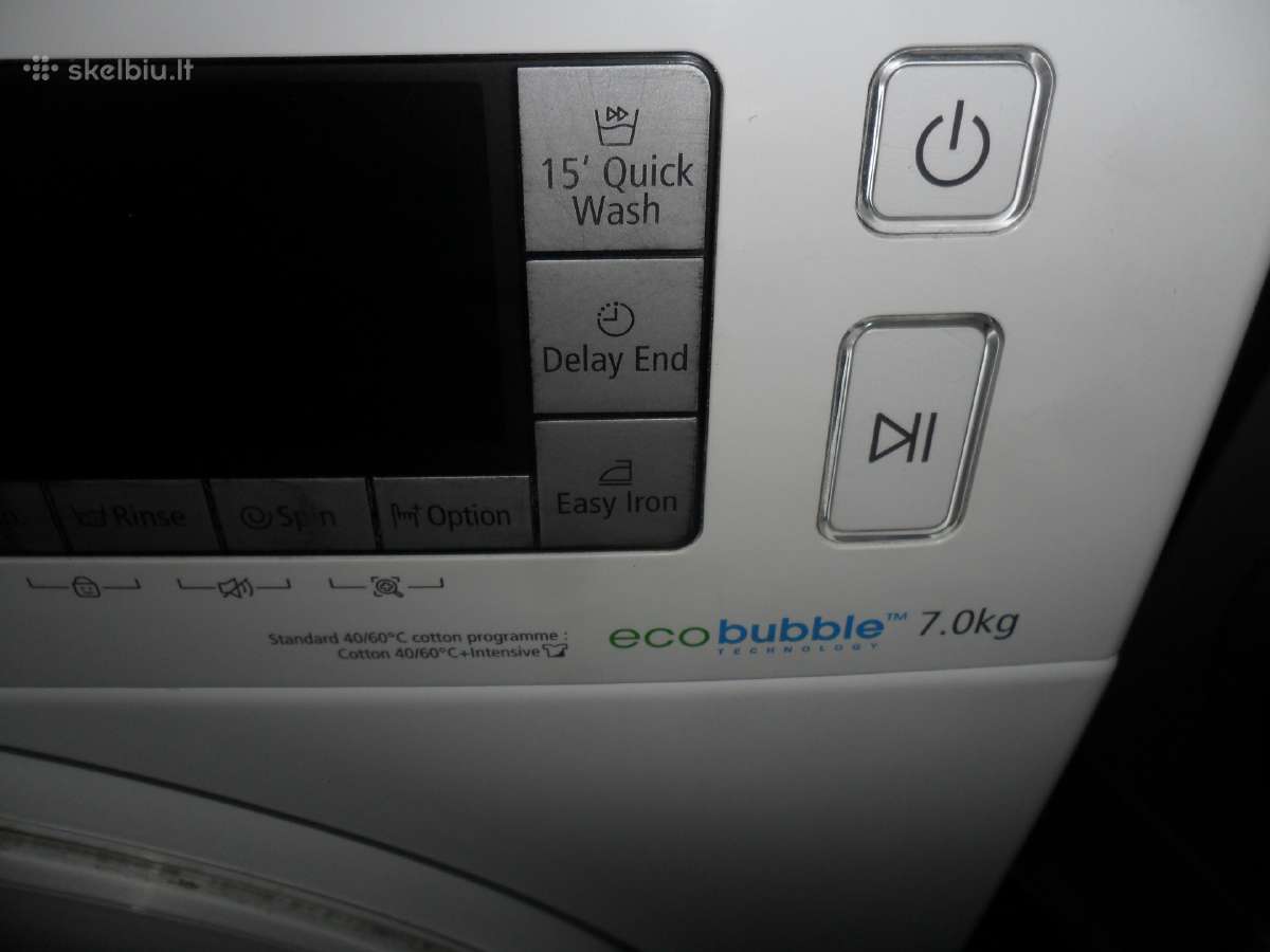 Samsung Ecobubble 7kg - nuotraukos Nr. 4