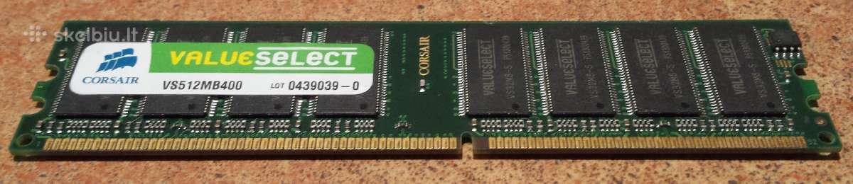 RAM Ddr1 400mhz 512mb - nuotraukos Nr. 3