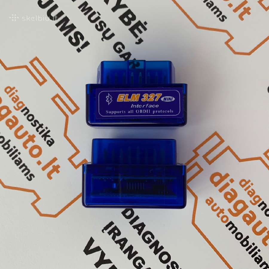 Elm327 V1.5 Mini Bluetooth Pic18f25k80 su dvejomis - nuotraukos Nr. 5