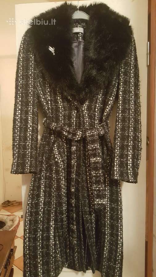 Madingas klasikinis paltas 38d.