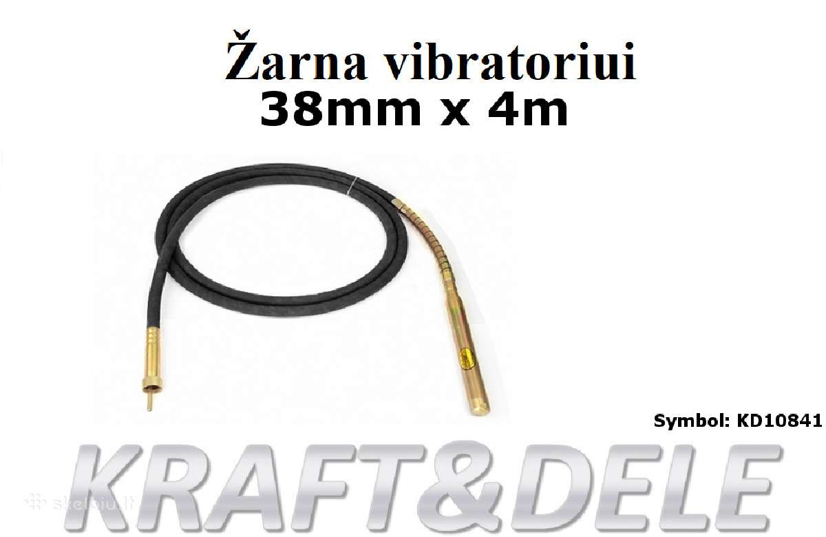 Akcija Giluminis betono vibratorius tik 60 Eur - nuotraukos Nr. 6