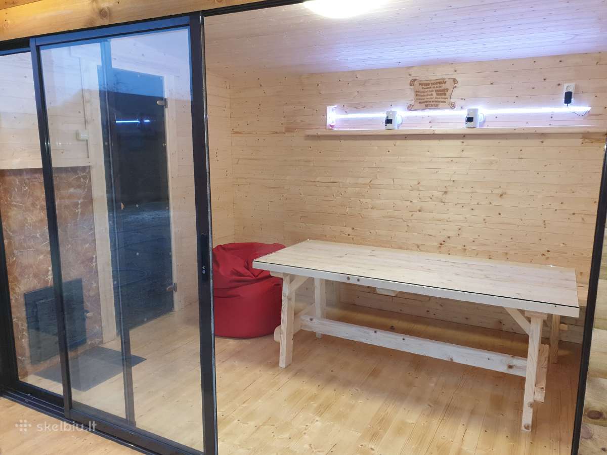 Pirtys sodo nameliai pavėsinės sandėliukai - nuotraukos Nr. 18