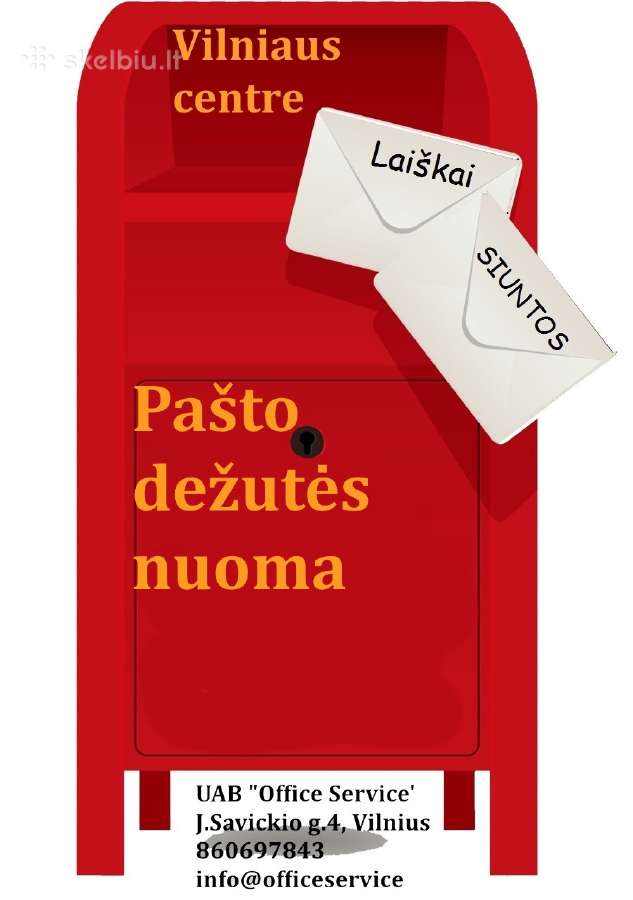 Pašto dėžutės nuoma siuntoms ir laiškams - nuotraukos Nr. 2