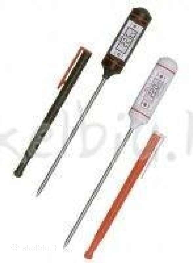 Elektroninis skaitmeninis termometras su patikra - nuotraukos Nr. 2