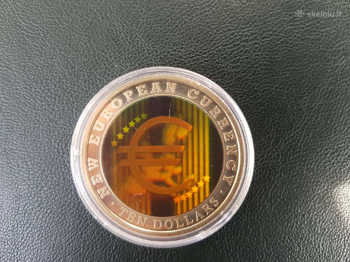 Liberija 2003m Euro holograma