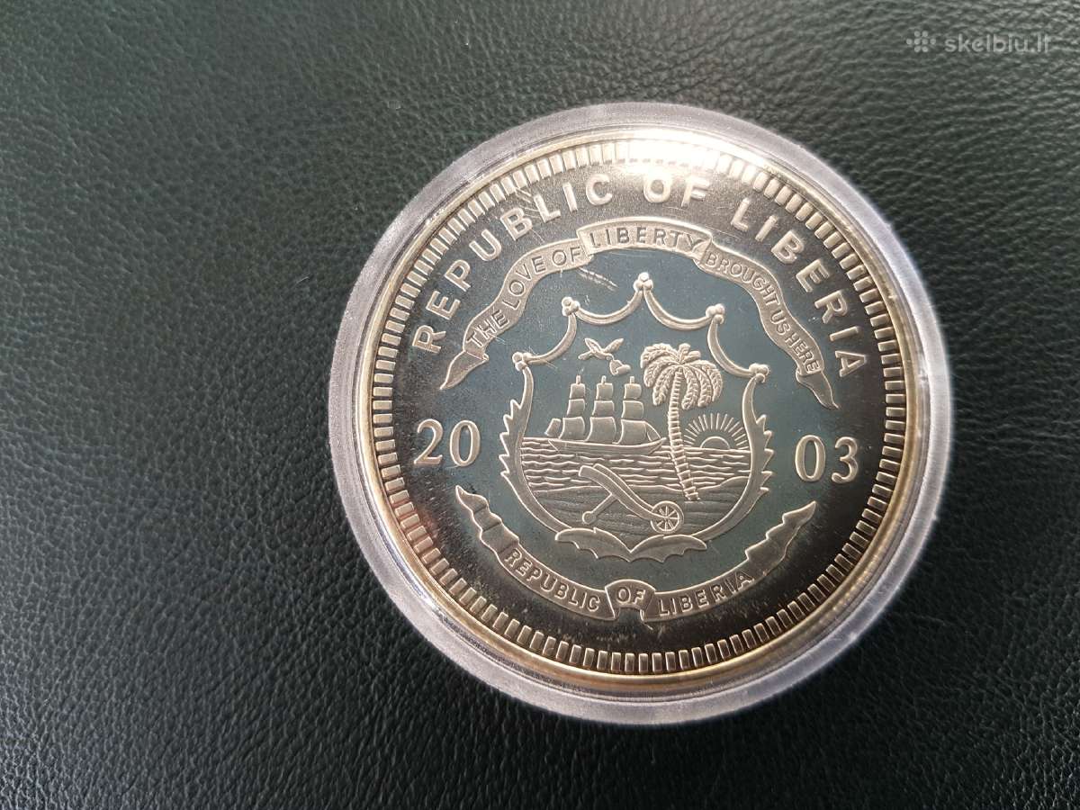 Liberija 2003m Euro holograma - nuotraukos Nr. 3