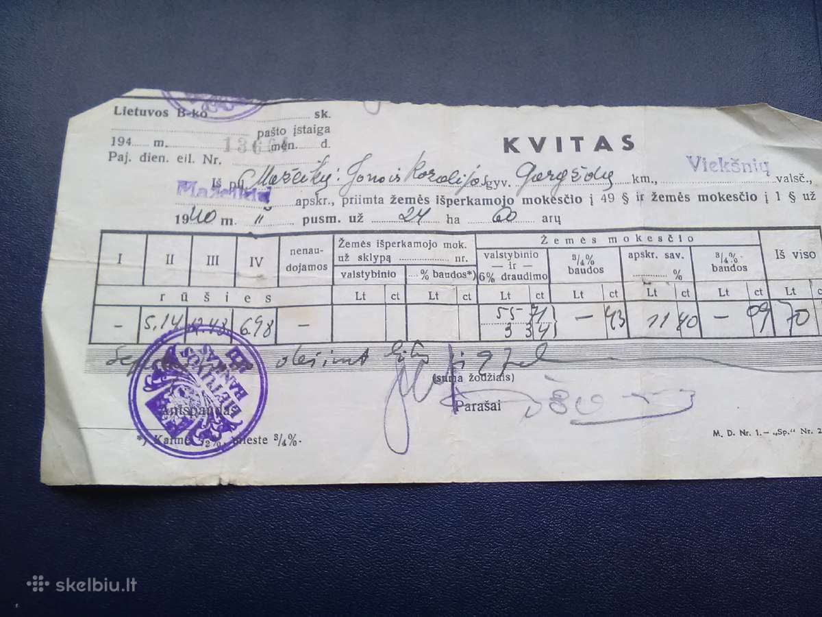 Kvitas senas