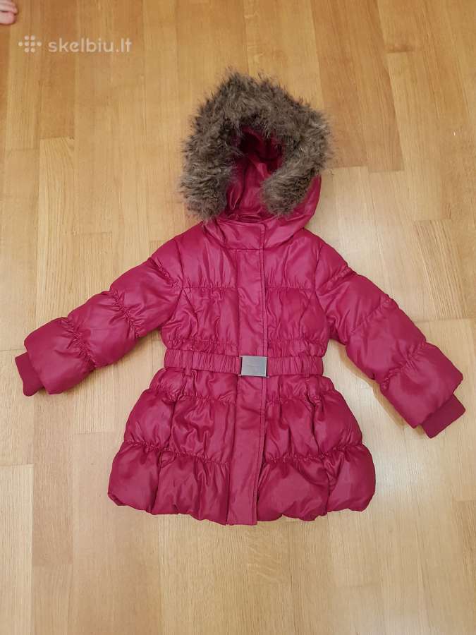 Striukė pūkinė mergaitei 100cm Benetton | Skelbiu.lt Striukė pūkinė mergaitei 100cm Benetton