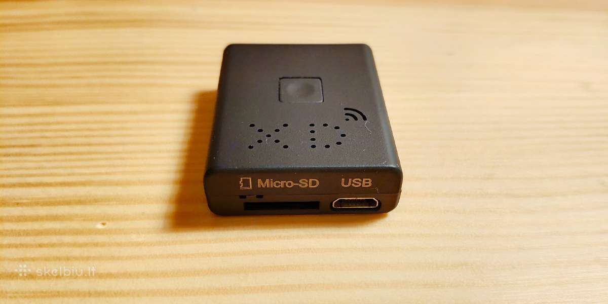 Slapta Micro WiFi, P2p, Ip kamera Full HD - nuotraukos Nr. 3