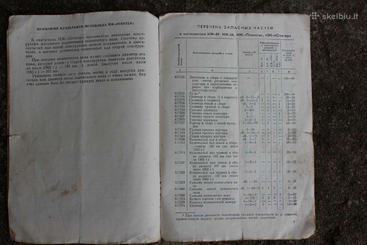 Vaz Iž, Moskvich, traktorių techninė literatūra Va - nuotraukos Nr. 15