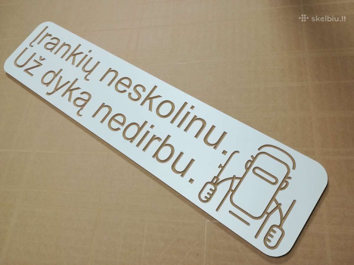 Mdf filingai - CNC frezavimas - Mdf dažymas - nuotraukos Nr. 23