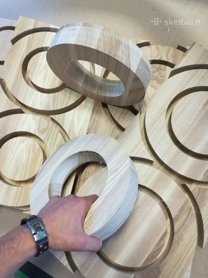 Mdf filingai - CNC frezavimas - Mdf dažymas - nuotraukos Nr. 25