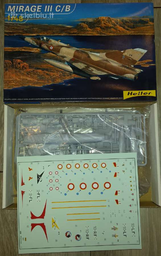 Plastmasiniai 1:48 mastelio lėktuvų modeliai - nuotraukos Nr. 3
