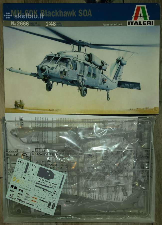 Plastmasiniai 1:48 mastelio lėktuvų modeliai - nuotraukos Nr. 6