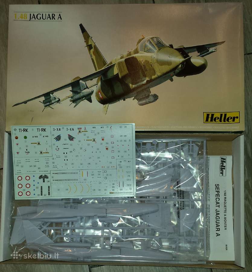 Plastmasiniai 1:48 mastelio lėktuvų modeliai - nuotraukos Nr. 8