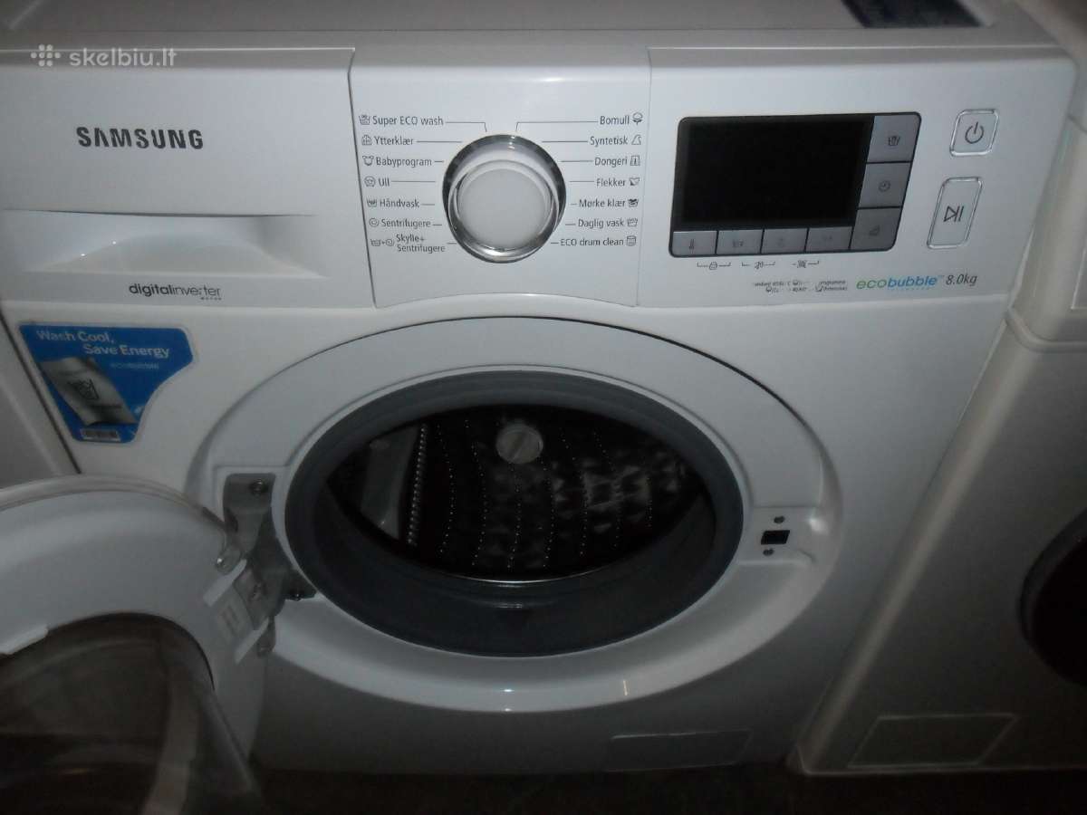 Skalbimo Masina Samsung 8kg - nuotraukos Nr. 5