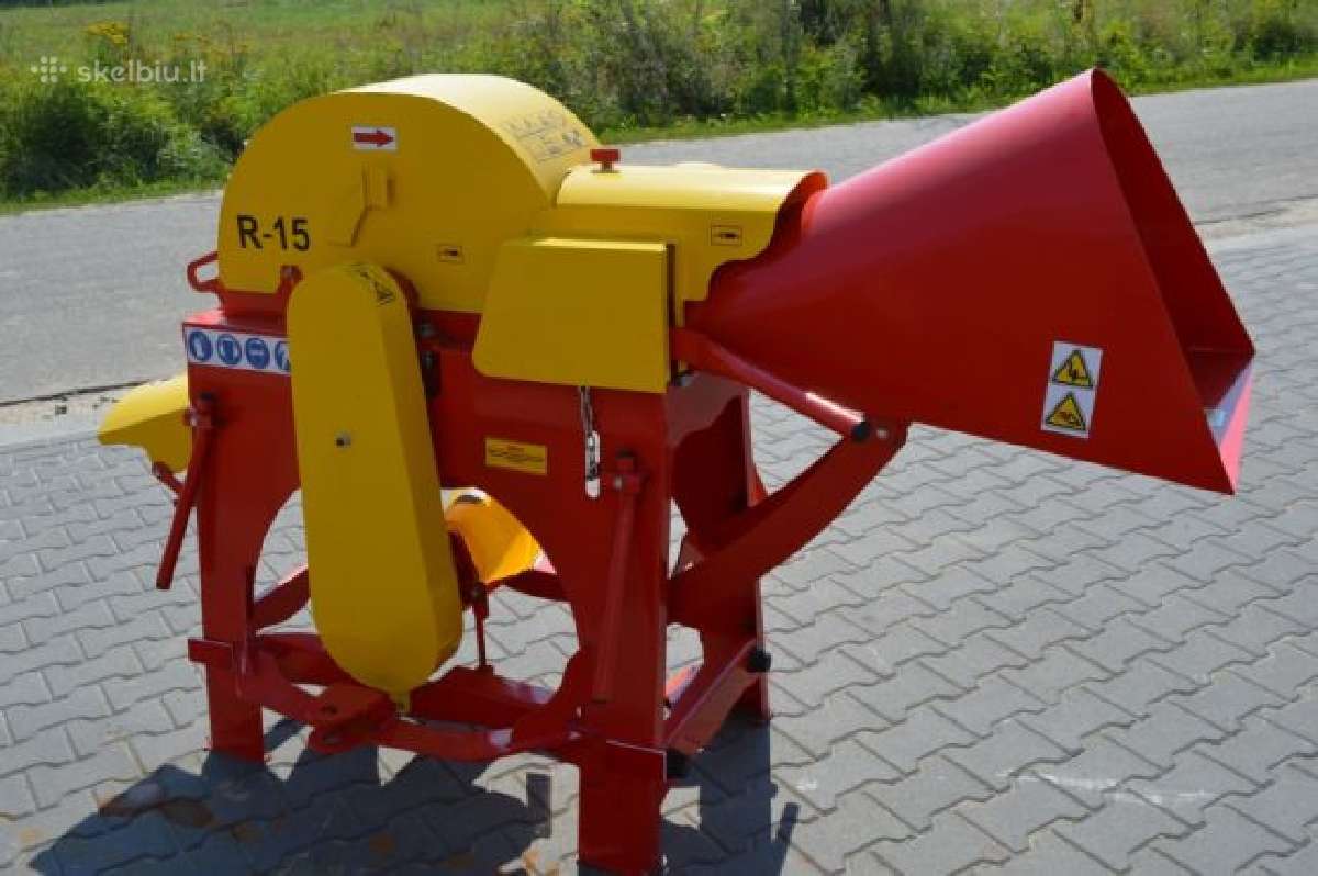 Šakų smulkintuvas kapoklė R16.įtraukimu (paemimu). - nuotraukos Nr. 12