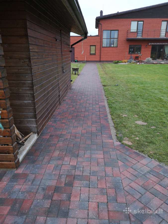 Trinkelių klojimas,pagrindų irengimas Kaune - nuotraukos Nr. 12