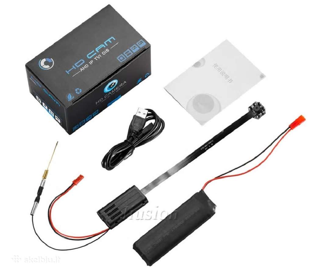 WiFi mini slapta kamera su naktiniu matymu | Skelbiu.lt WiFi mini slapta kamera su naktiniu matymu