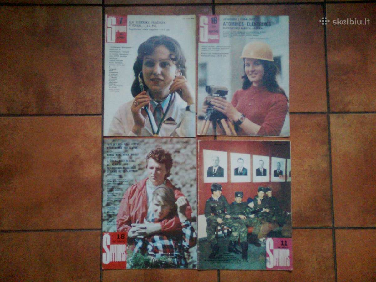 Žurnalai "Švyturys" 1977-1990 metai - nuotraukos Nr. 3