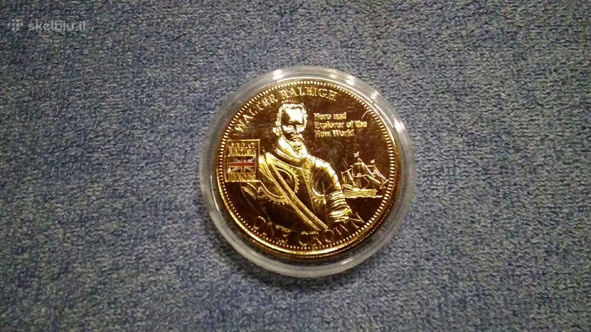 Moneta Tdc, 2010m. 1 krona, cu-ni