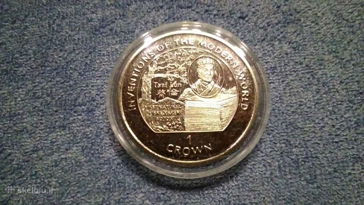 Moneta Isle of Man 1995m. 1 krona, cu-ni