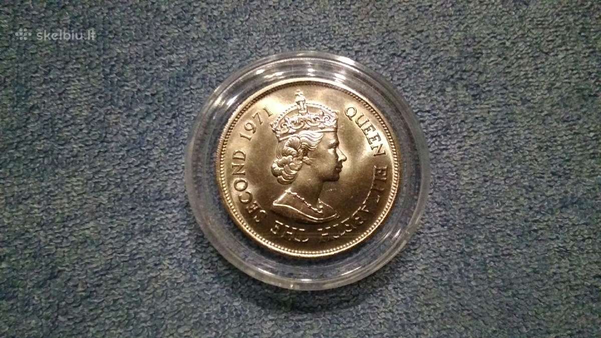 Mauritius 1971 m. 10 rupees cu_ni - nuotraukos Nr. 2
