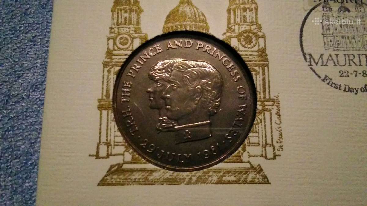 Mauritius 1981 m. 10 rupees cu_ni