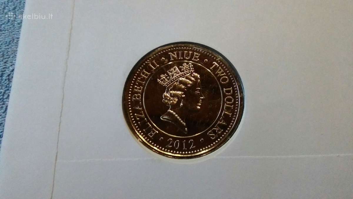 Niue 2012 m. 2 dollars cu-ni - nuotraukos Nr. 2
