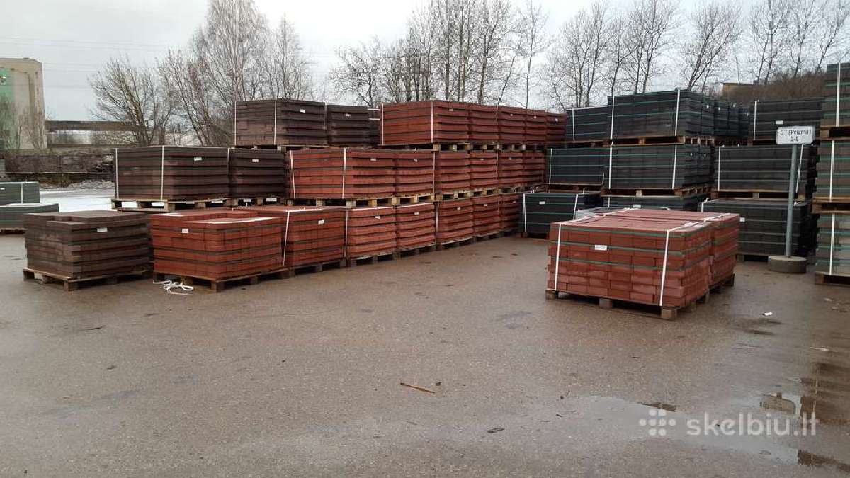 Betoninių trinkelių Sandėlio Valymas!