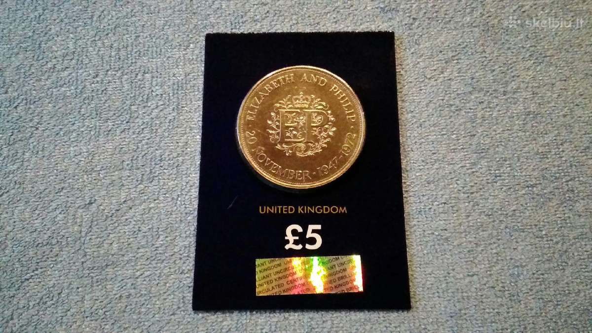 UK 1972 m. 1 krona cu-ni