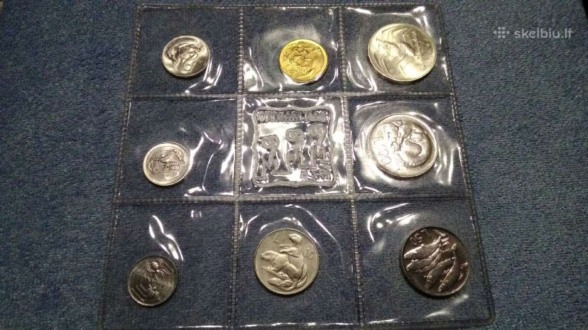San marino 1975 m. 8 monetos