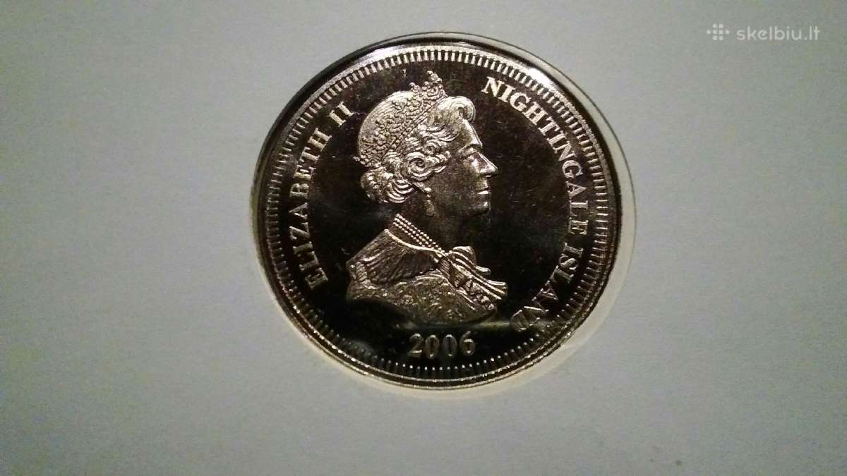 Nightingale islands 2006 m. 1 krona cu-ni - nuotraukos Nr. 2