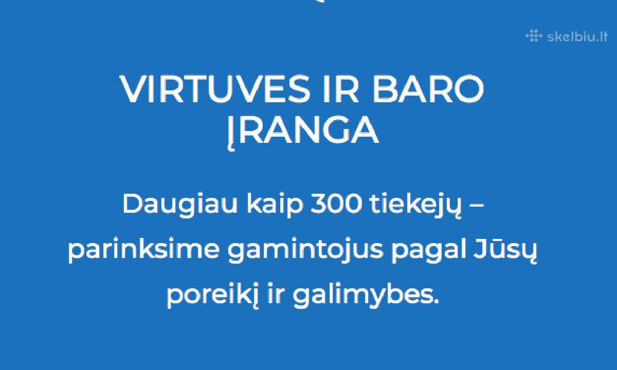 Virtuvės technologiniai brėžiniai - nuotraukos Nr. 2