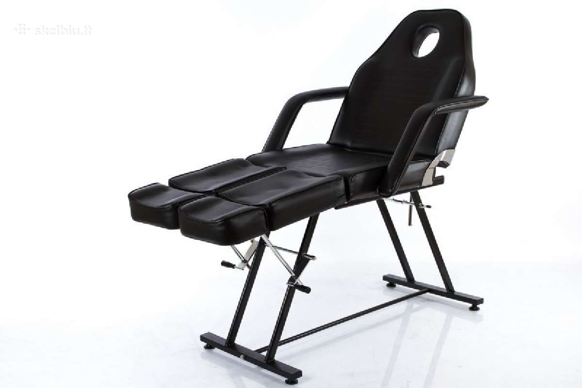 Kosmetologinis krėslas - kušetė Beauty-2 Black - nuotraukos Nr. 2