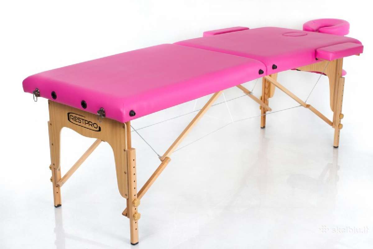 Restpro® Classic-2 Pink sulankstomas masažo stalas - nuotraukos Nr. 2