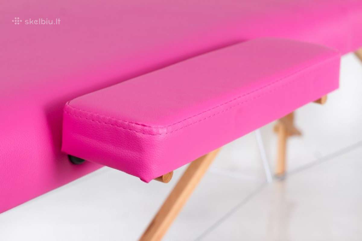Restpro® Classic-2 Pink sulankstomas masažo stalas - nuotraukos Nr. 6